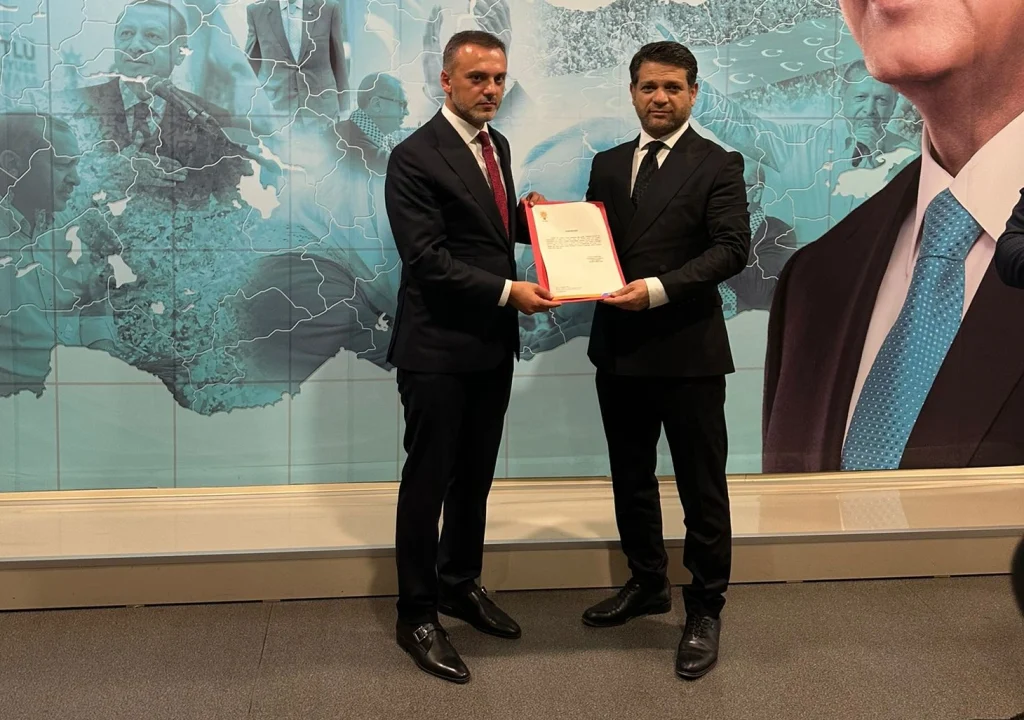 AK Parti İpekyolu İlçesi Yavuz Kuşan'a emanet