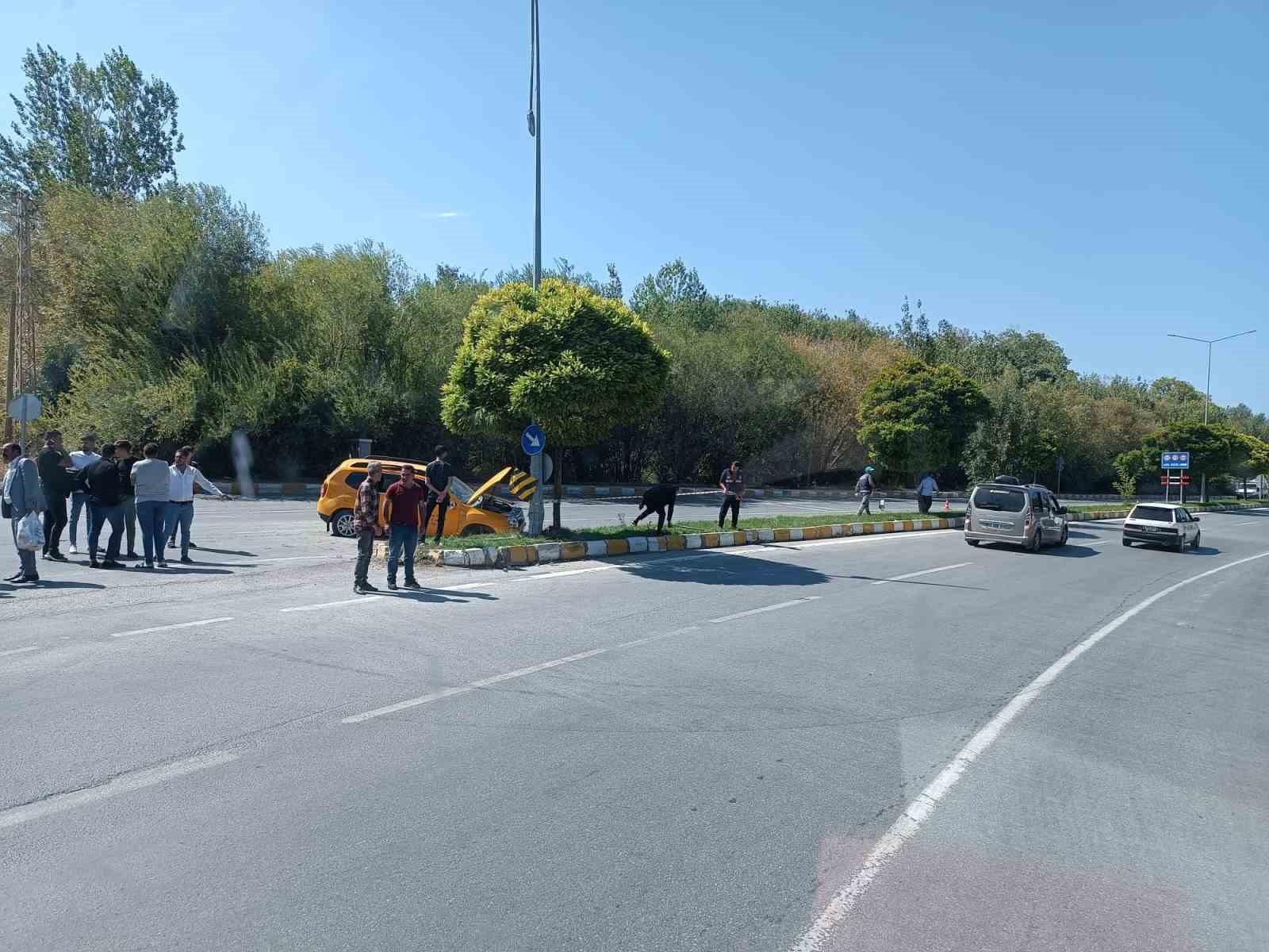 Van’da trafik kazası: 1 yaralı