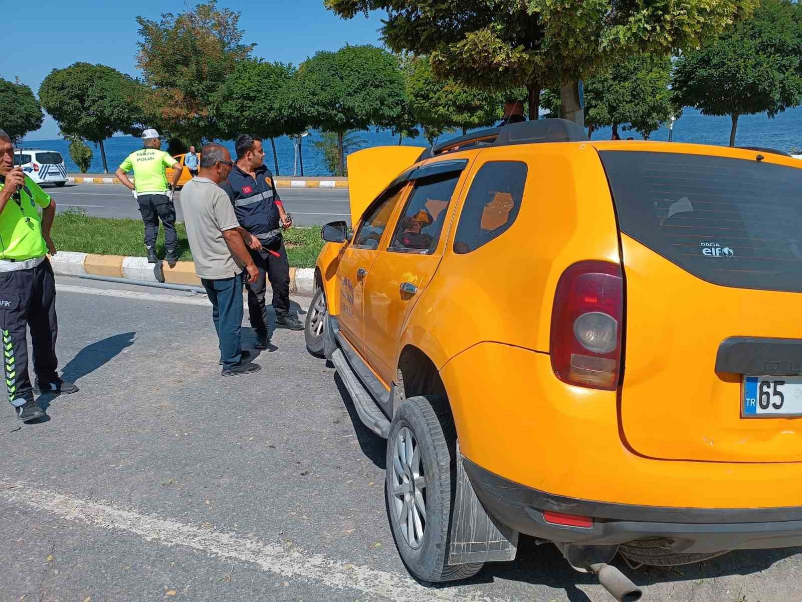 Van’da trafik kazası: 1 yaralı