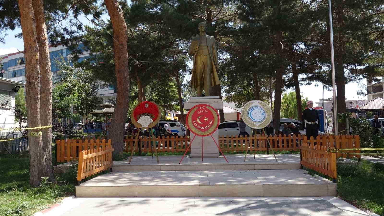 Erciş’te 19 Eylül gaziler günü programı düzenlendi