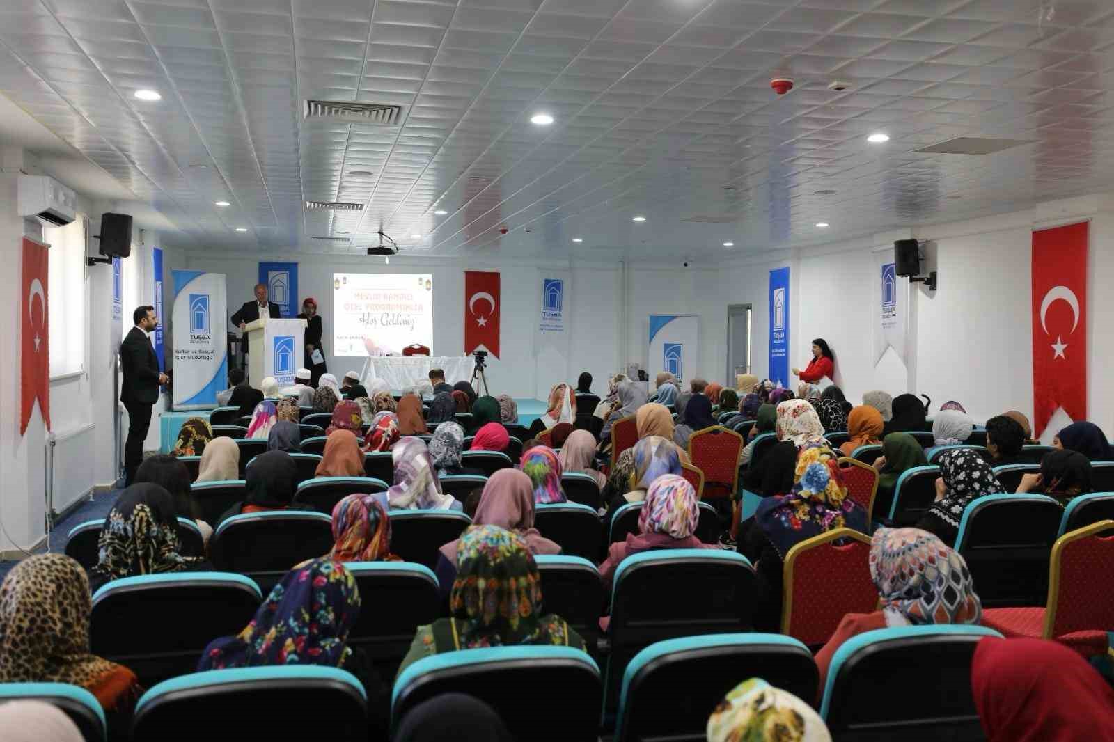Tuşba Belediyesi’nden kadınlara özel mevlid programı