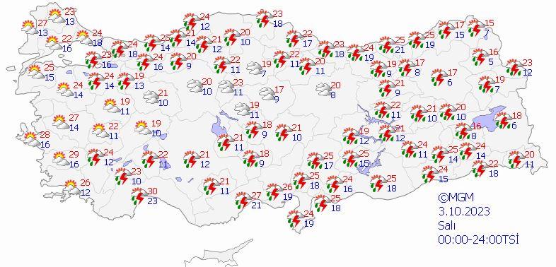 Bakanlık, Meteoroloji ve AFAD peş peşe duyurdu! 40 ile sarı, 4 ile turuncu kodlu uyarı...