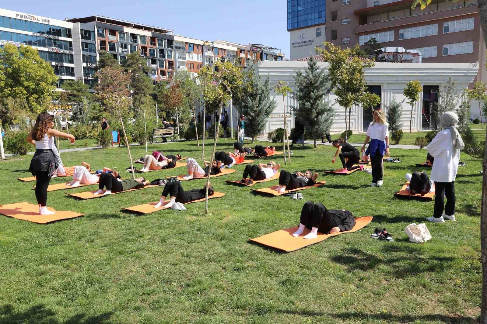 Avrupa hareketlilik haftası etkinlikleri sabah sporuyla başladı