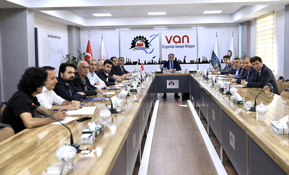 Van OSB'de Müteşebbis Heyeti toplantısı