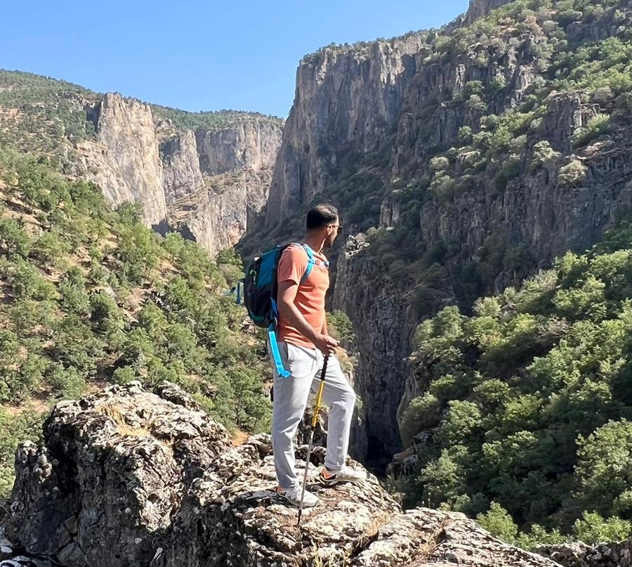 Vanlı gezginler doğayla iç içe unutulmaz bir gün yaşadı