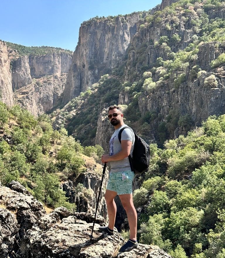 Vanlı gezginler doğayla iç içe unutulmaz bir gün yaşadı