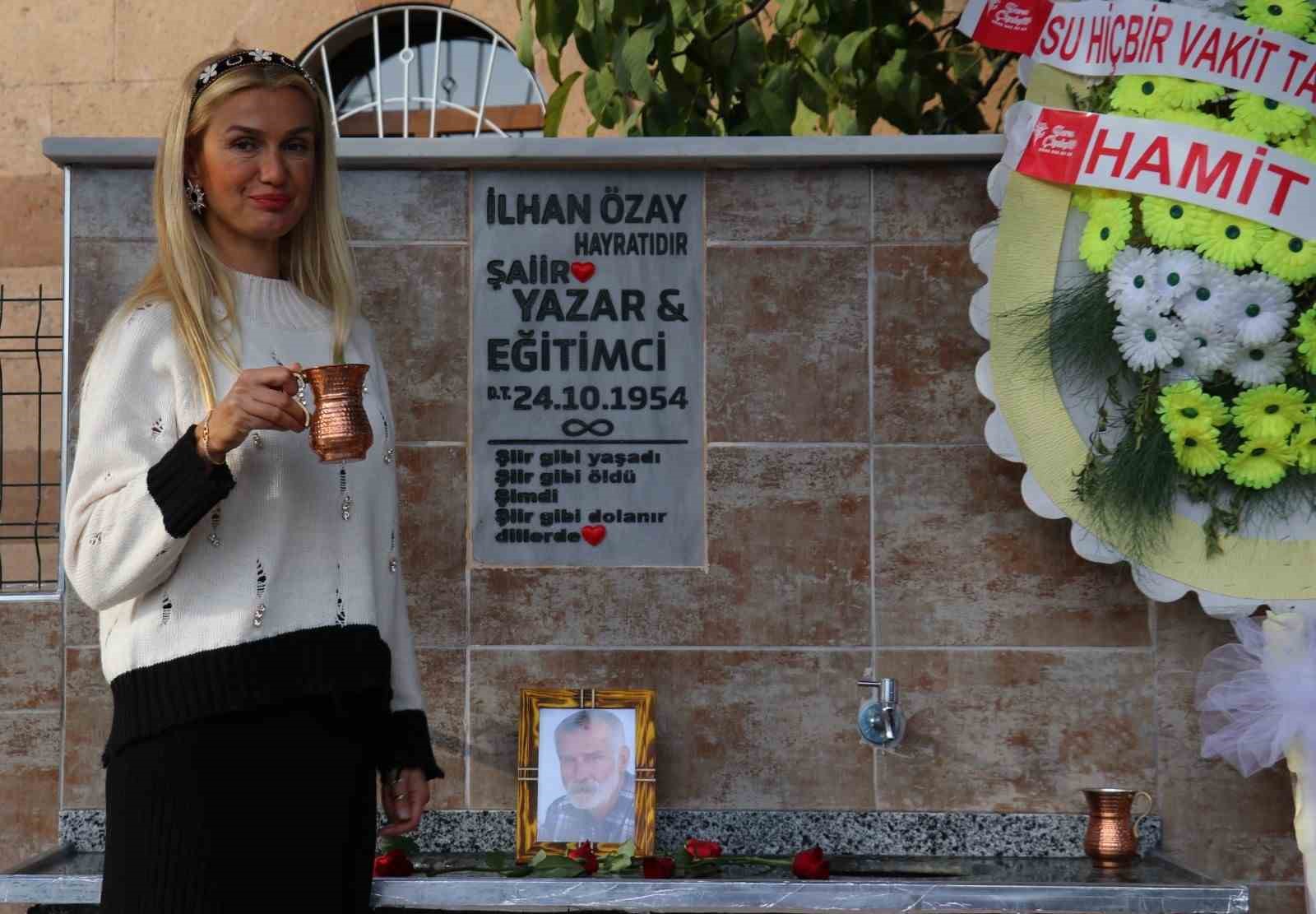 Vanlı yönetmenden Tuğba Özay’ın babası için hayrat çeşmesi