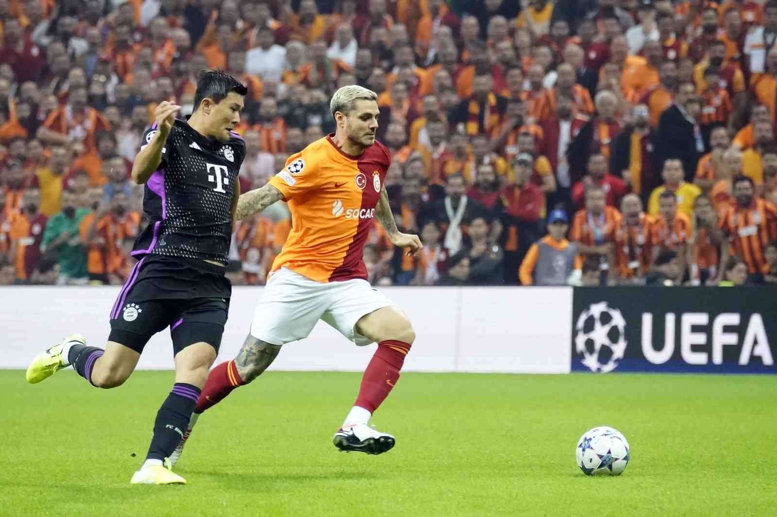 UEFA Şampiyonlar Ligi: Galatasaray: 1 - Bayern Münih: 1 (İlk yarı)