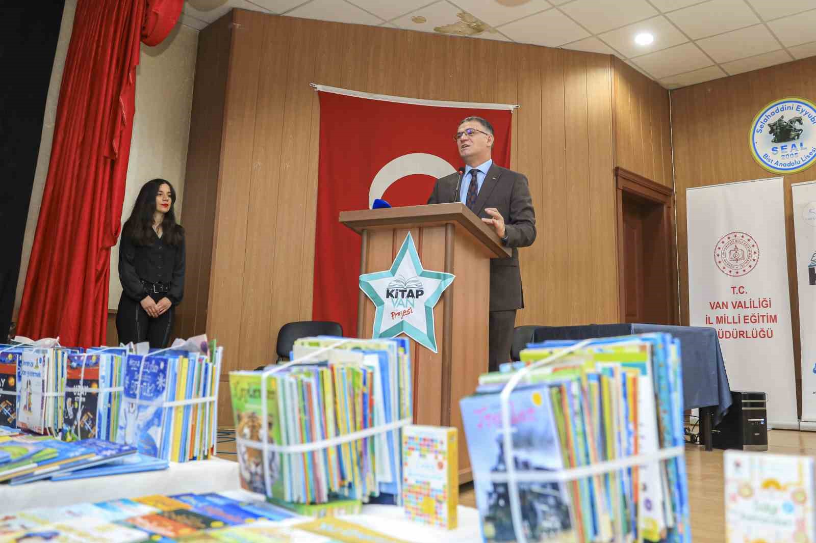 Van’daki kütüphanelere 3 milyon kitap kazandırılıyor