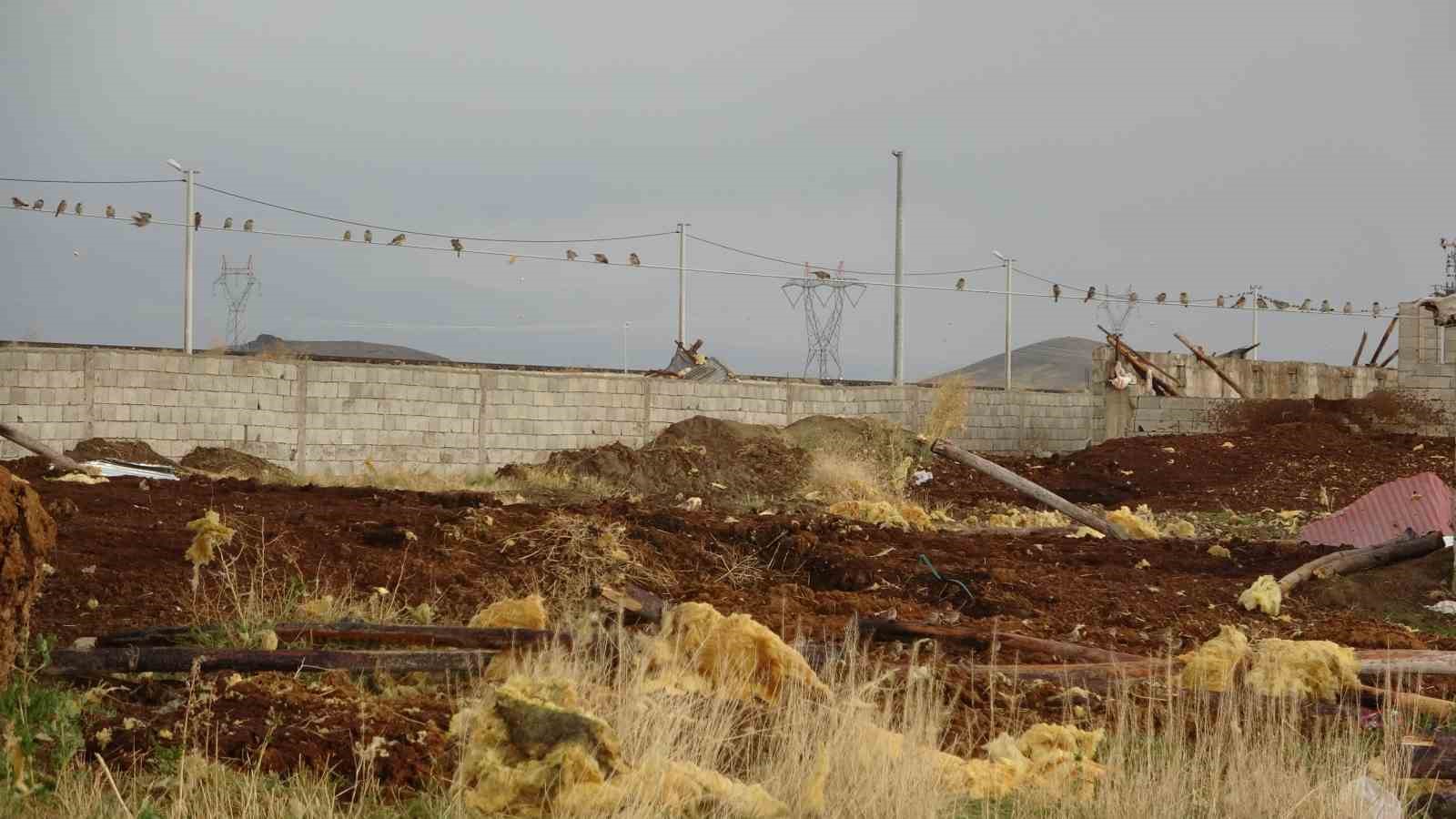 Van’da hortum: 2 kişi yaralandı, bir çiftlik zarar gördü