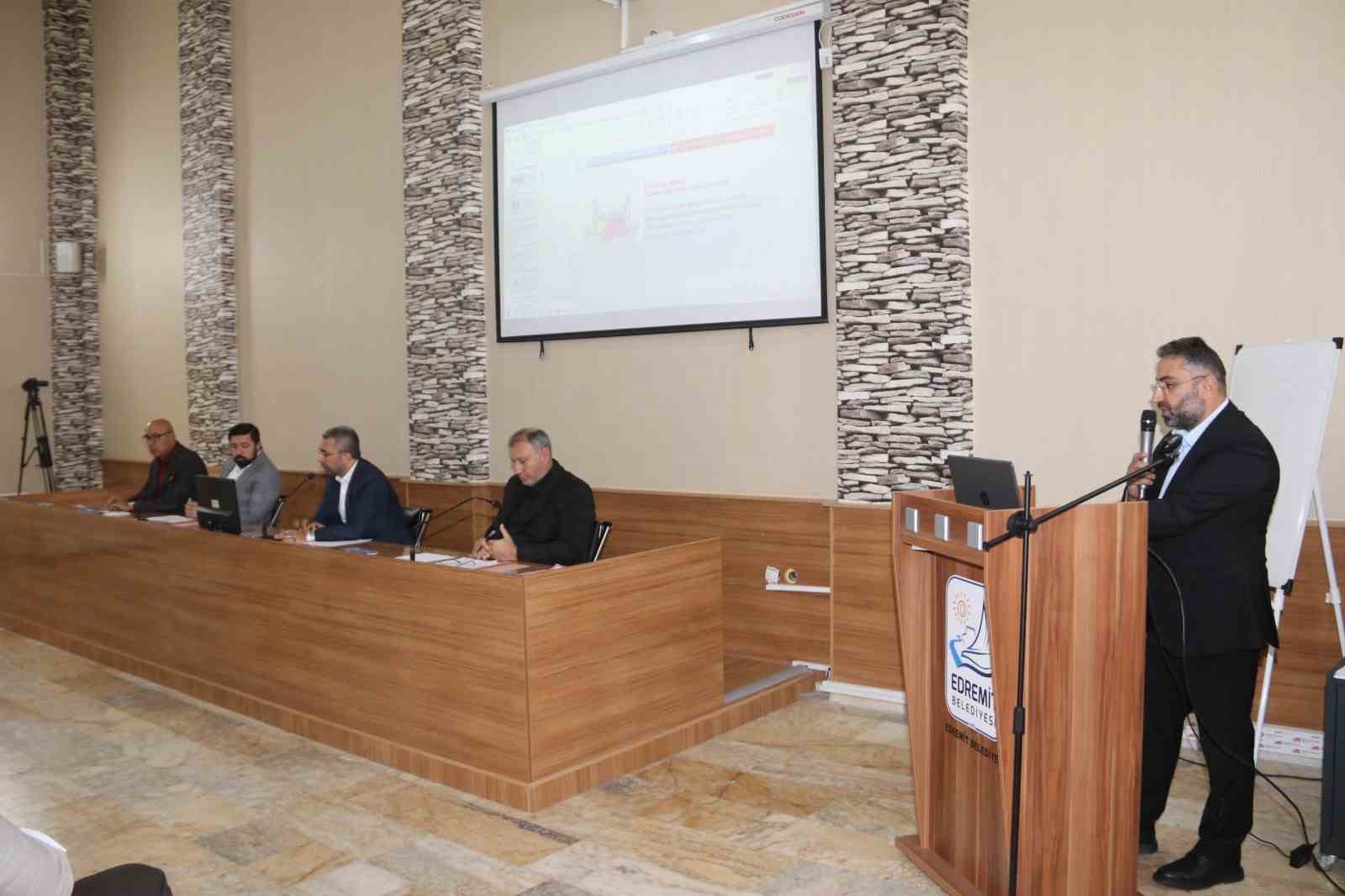 Edremit’te 2024 yılı bütçesi onaylandı