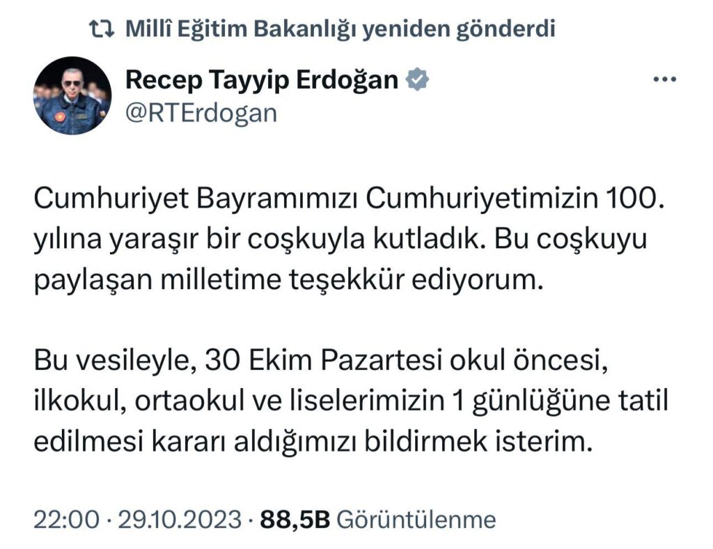 Van'da okullar bir gün tatil