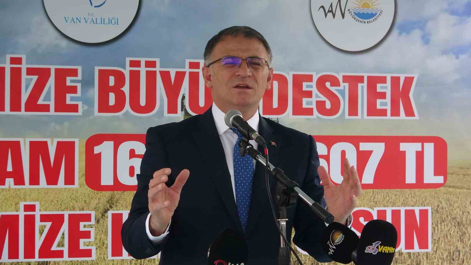 Van’da çiftçilere 2 yılda 170 milyon liralık tohum desteği
