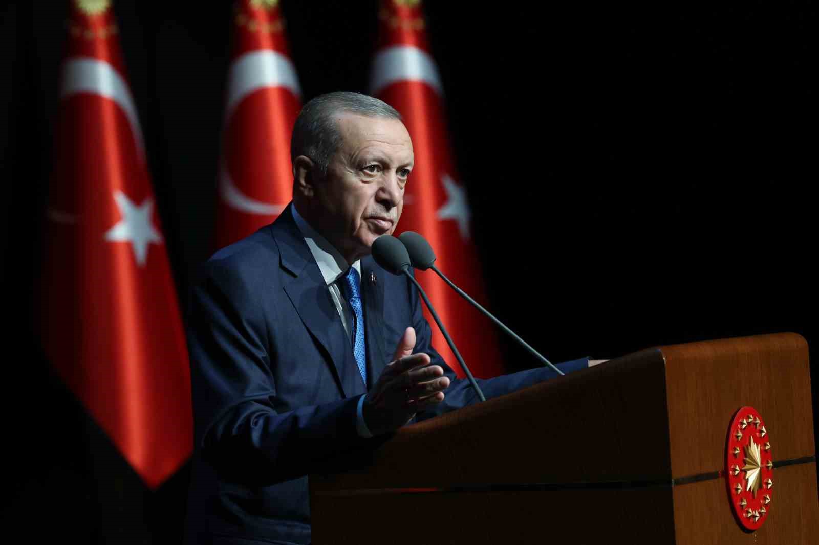 Cumhurbaşkanı Erdoğan: 
