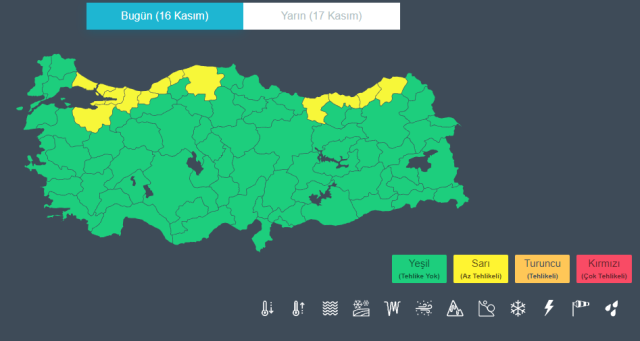 İstanbul dahil 13 kent için alarm! Kuvvetli sağanak göz açtırmayacak