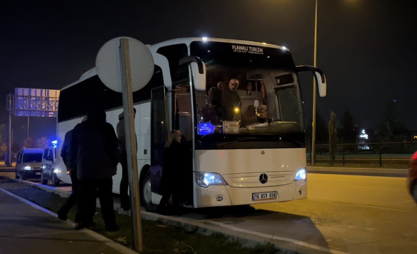 Çalıntı otobüs ile Anıtkabir gezisi İnegöl’de son buldu