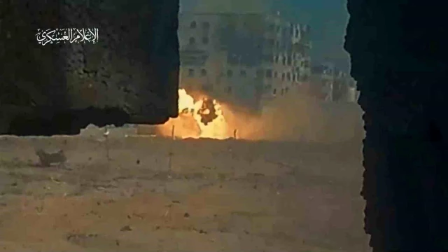 Hamas, İsrail tanklarına roket saldırıları düzenledi