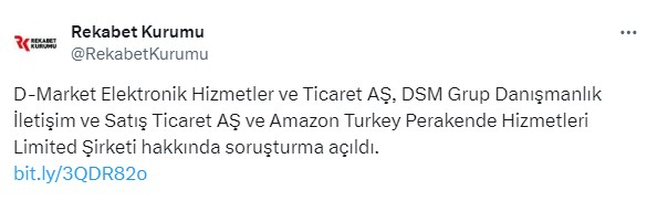 Rekabet Kurumu'ndan Amazon Türkiye, Hepsiburada ve Trendyol'a otomatik fiyatlandırma soruşturması