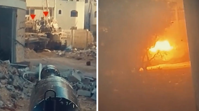 Hamas, Gazze'ye giren İsrail tanklarını böyle avladı