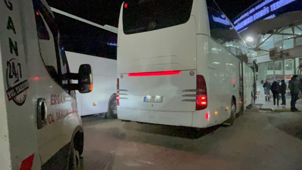 Van’dan çalınan otobüs İnegöl’de bulundu