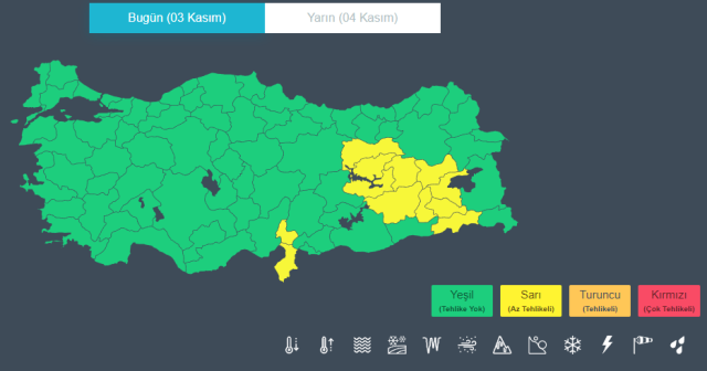 Meteoroloji'den 12 kente sarı uyarı! Gök gürültülü sağanak bekleniyor