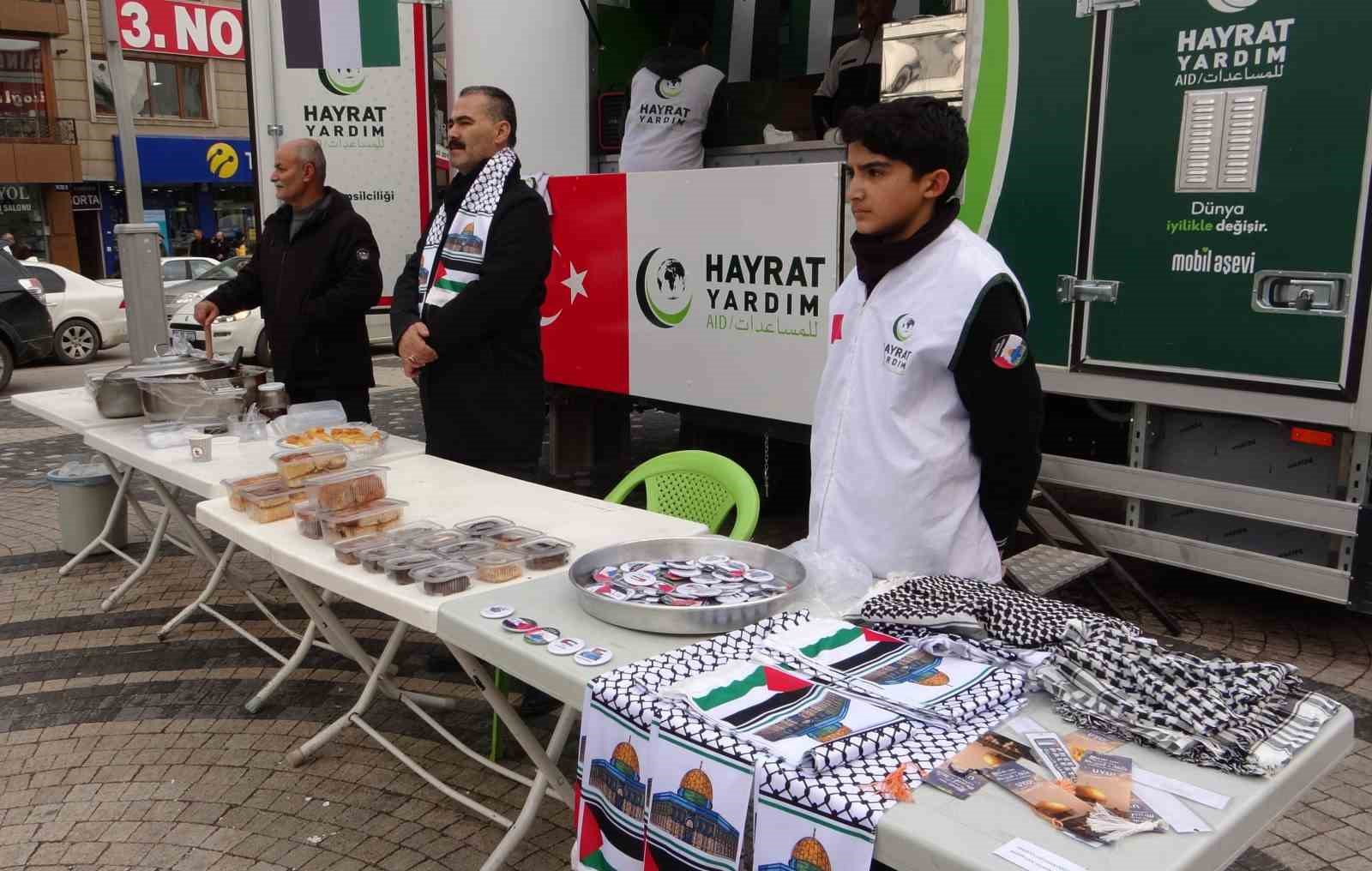 Van’da Gazze için yardım kampanyası