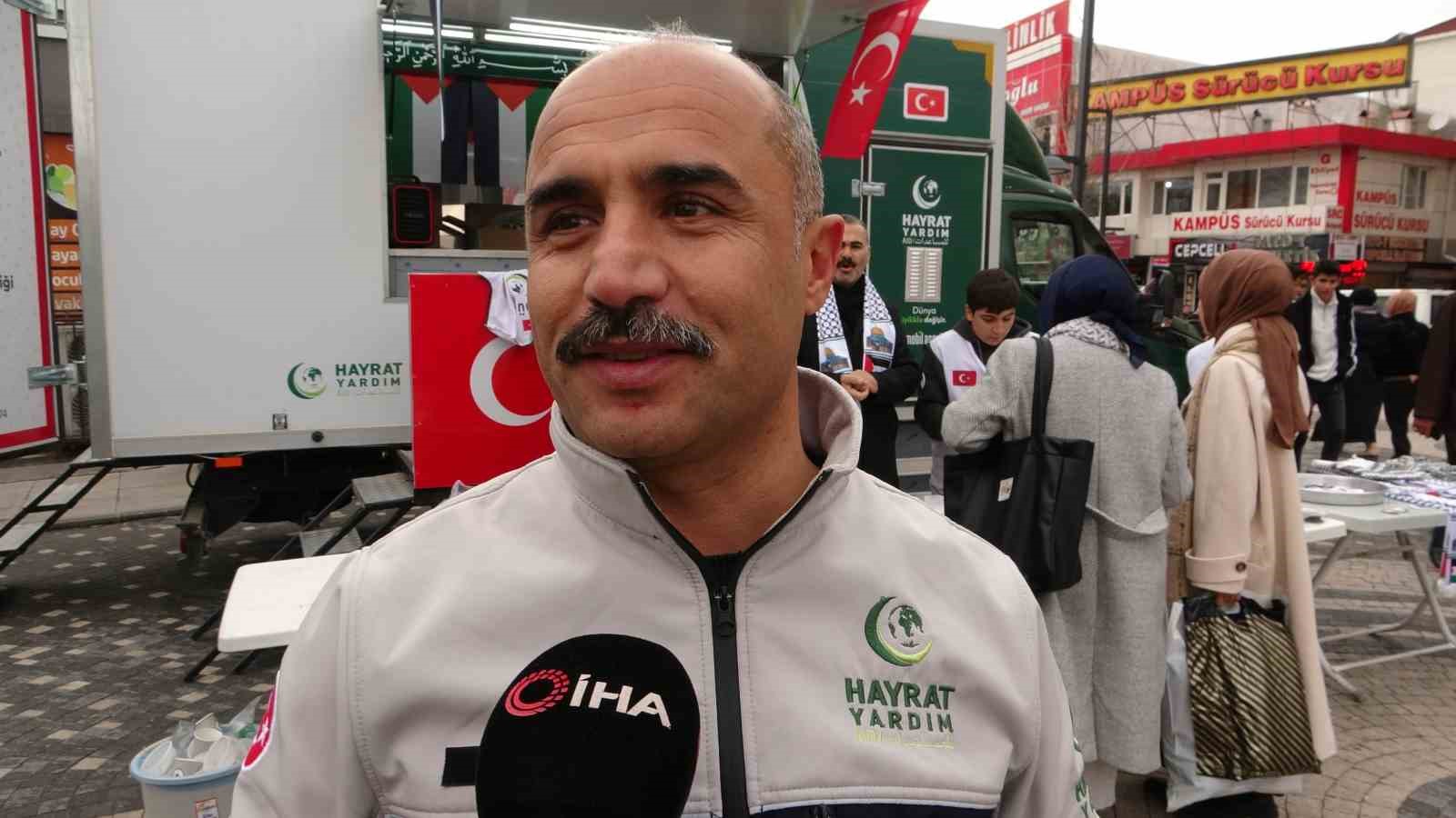 Van’da Gazze için yardım kampanyası