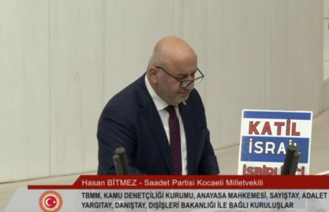 TBMM'de korku dolu anlar! SP milletvekili Hasan Bitmez konuşma yaparken kürsüde fenalaşıp bayıldı