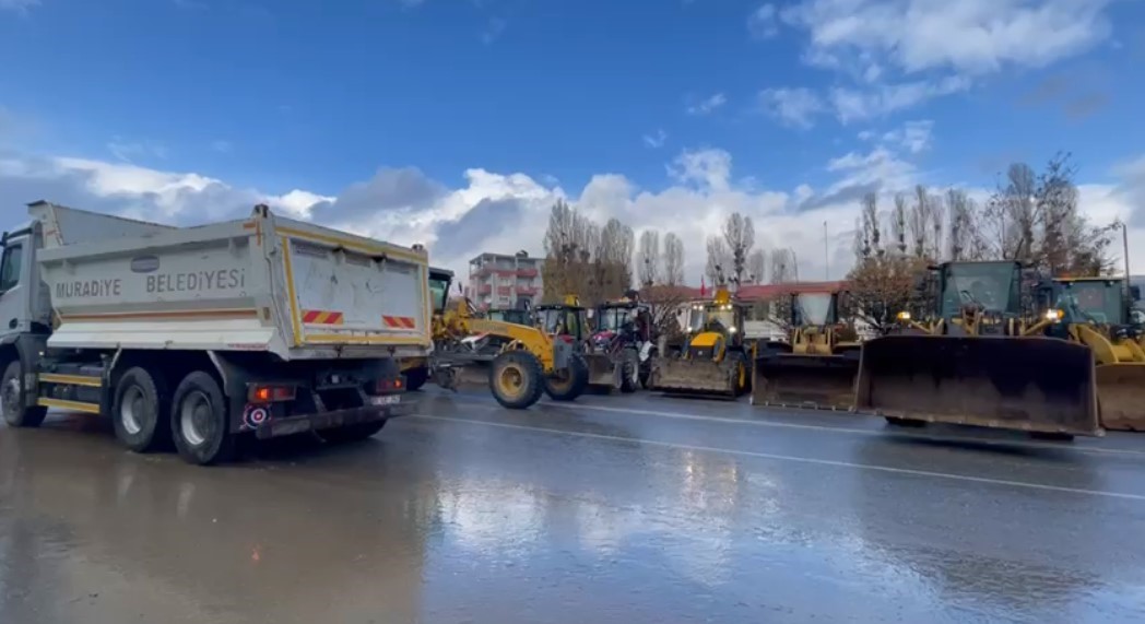 Muradiye Belediyesi kışa hazır