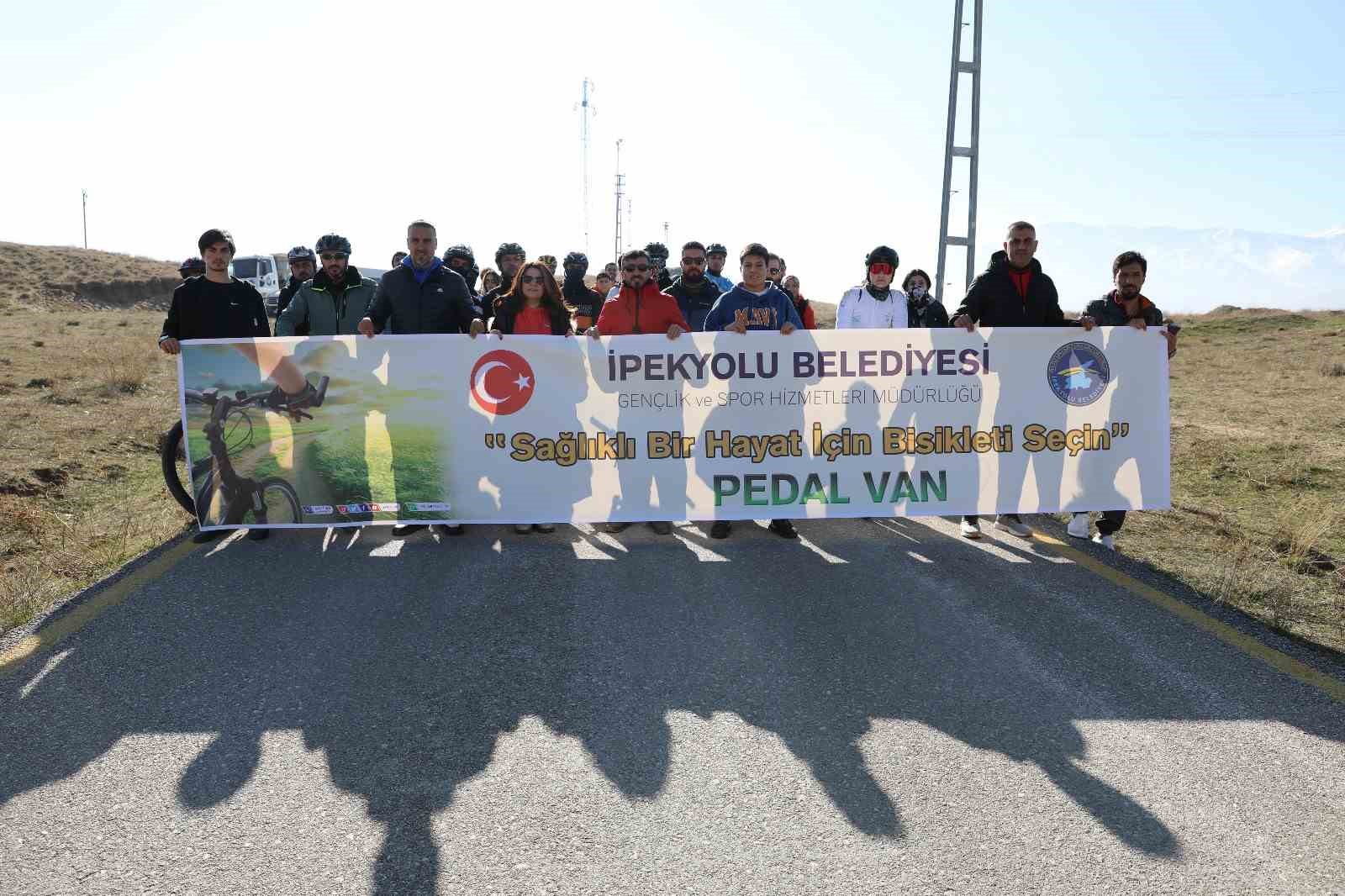 İpekyolu’nda “PedalVan” projesiyle sağlıklı yaşam desteklendi