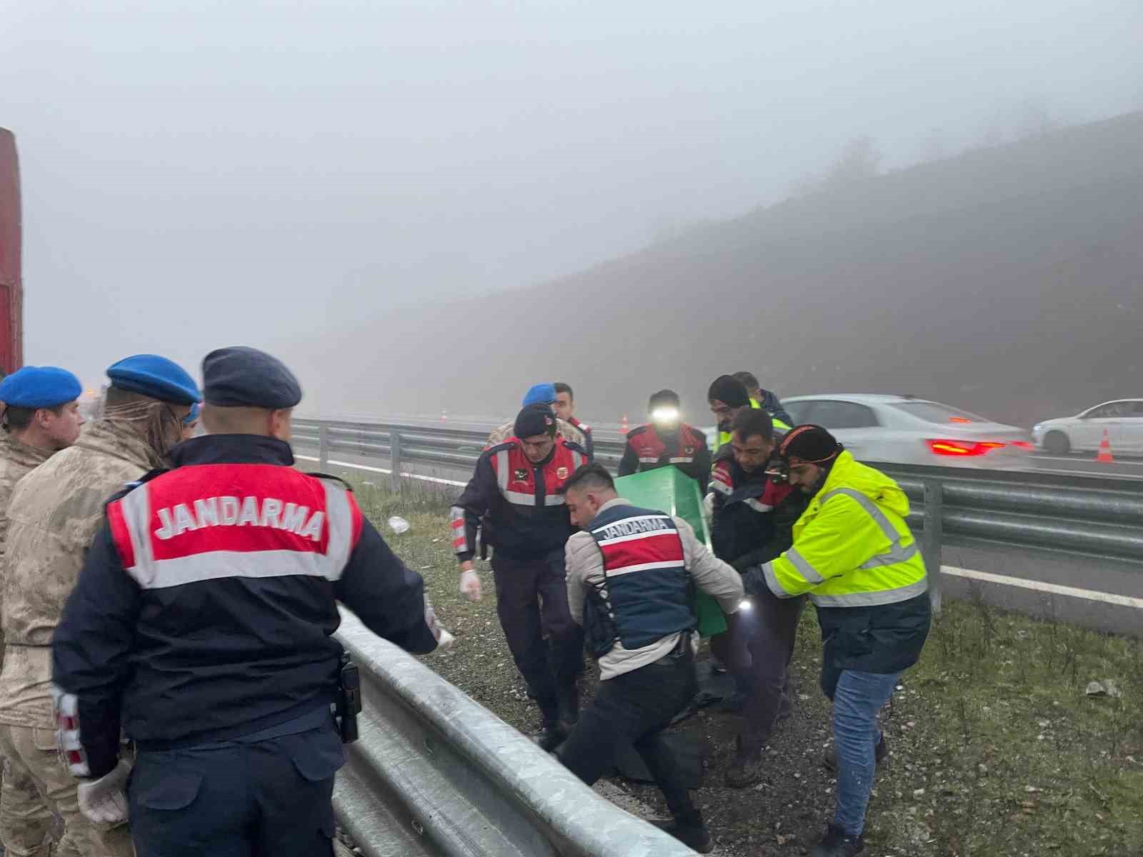 Kuzey Marmara Otoyolu’nda feci kaza: 11 ölü, 57 yaralı