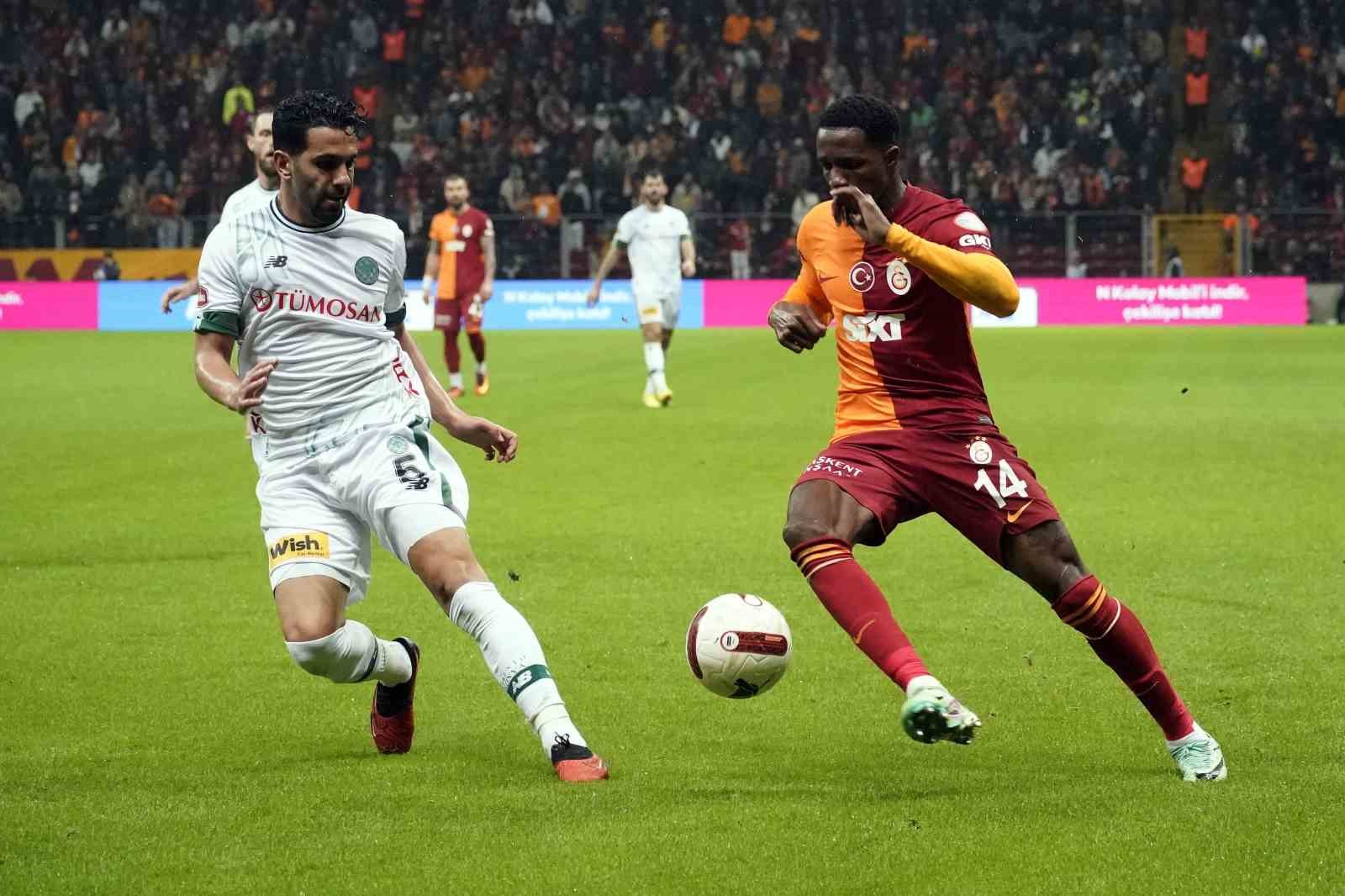 Trendyol Süper Lig: Galatasaray: 3 - Konyaspor: 0 (Maç sonucu)