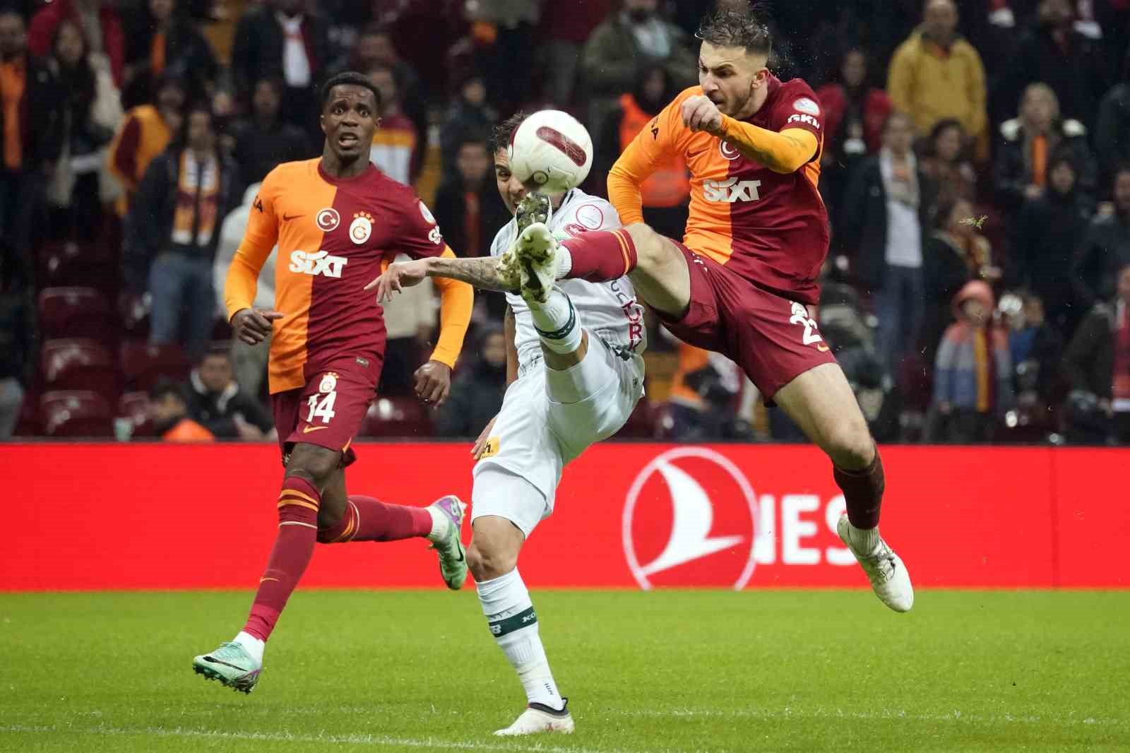 Trendyol Süper Lig: Galatasaray: 3 - Konyaspor: 0 (Maç sonucu)
