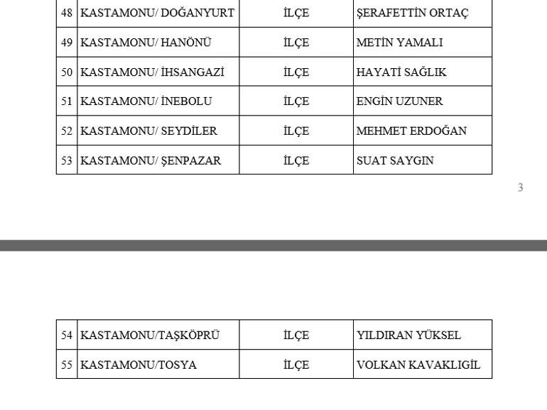 Son Dakika: MHP 55 başkan adayını daha açıkladı!