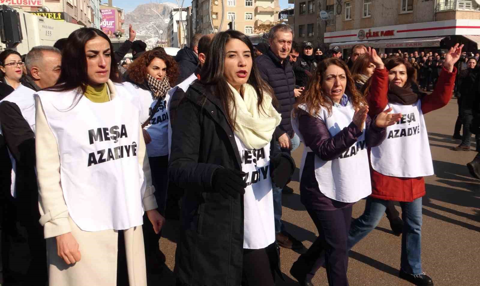 Van’da 1 Şubat yürüyüşünde arbede: 2 gözaltı