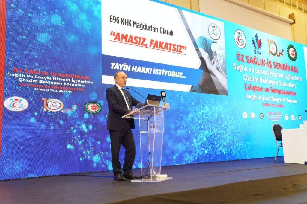 Van Şube Başkanlığı Yönetim Kurulu 25 Şubat'ta Ankara'da Gerçekleşen Sempozyuma Katıldı.