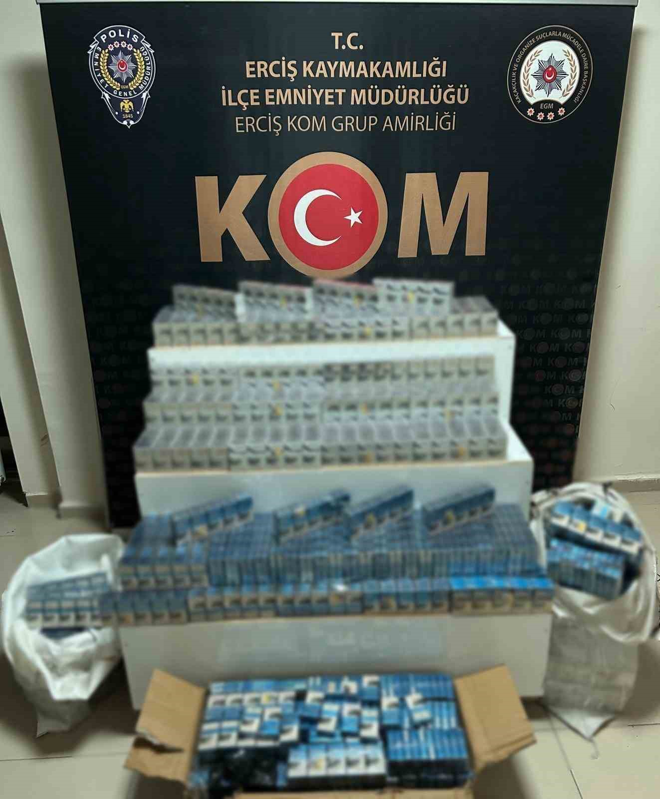 Van’da gümrük kaçakçılığı operasyonu