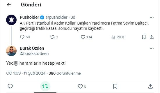 AK Parti İstanbul Kadın Kolları Başkan Yardımcısı Fatma Sevim Baltacı hayatını kaybetti