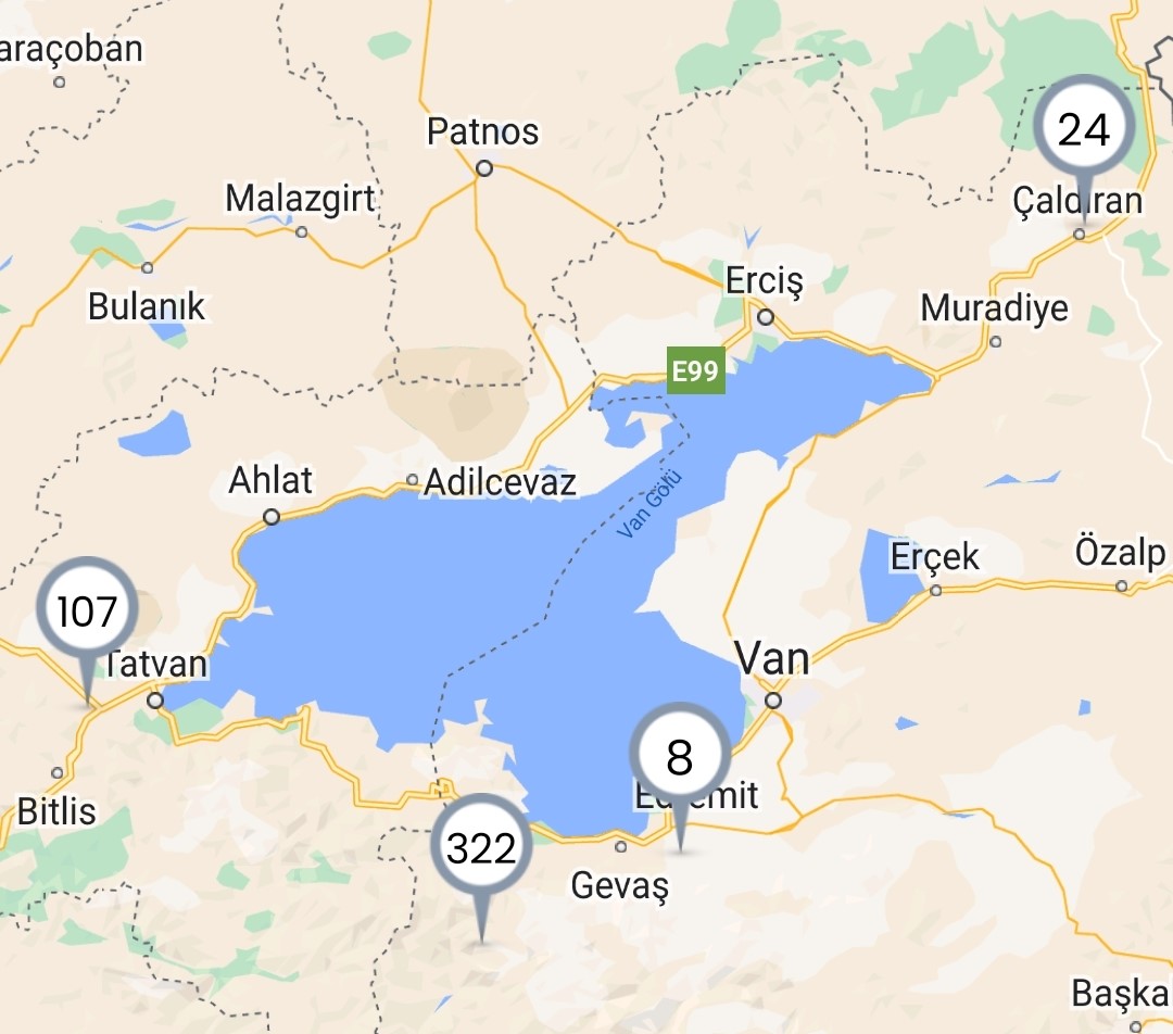 Van’da 96 yerleşim yerinin yolu ulaşıma kapandı