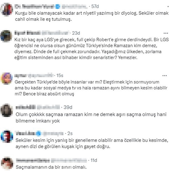 Kızıl Goncalar dizisindeki 