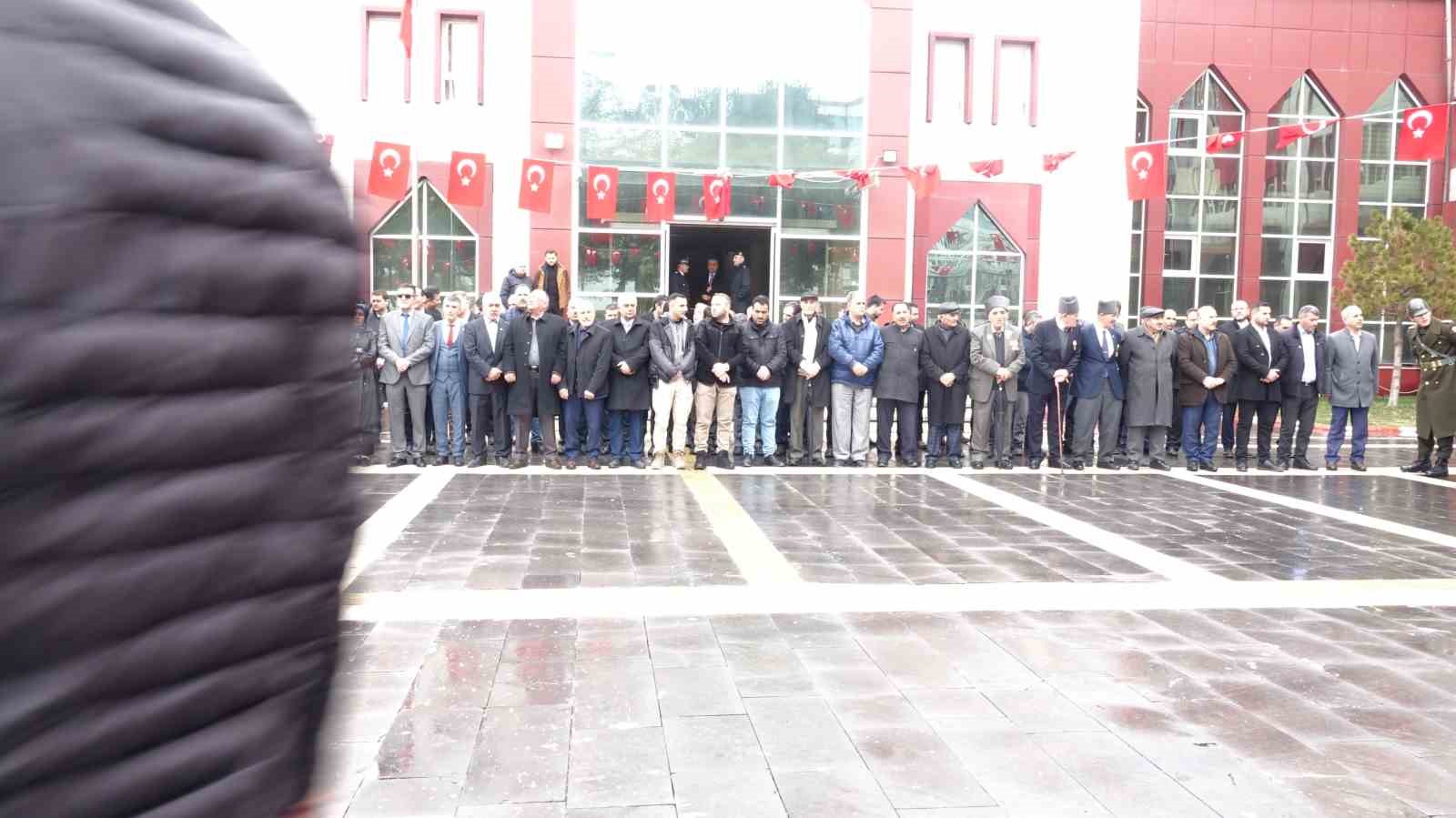 Erciş’te 18 Mart Çanakkale Zaferi ve Şehitleri Anma Günü programı düzenlendi