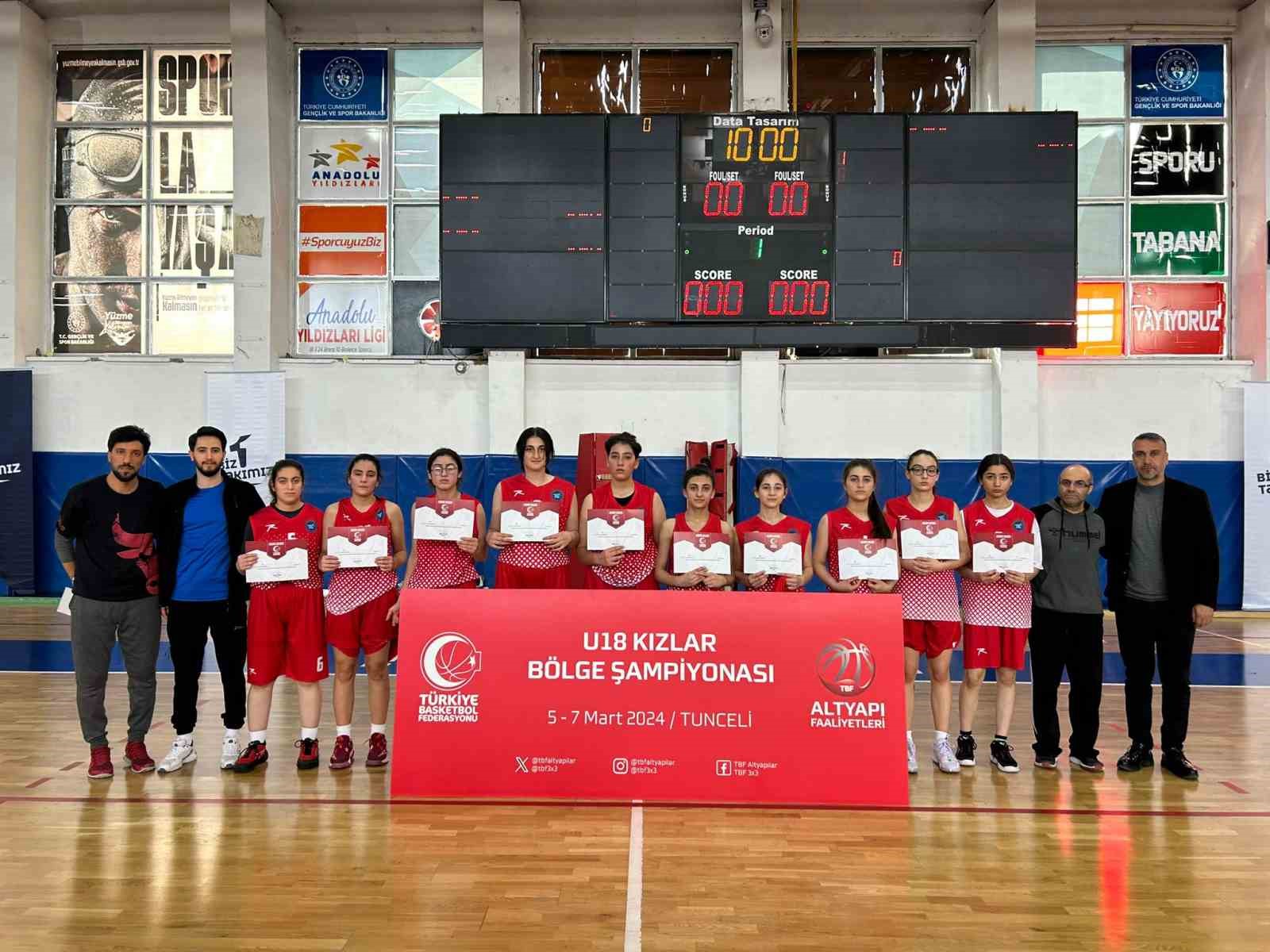 İpekyolu’nun kız basketbol takımlarından büyük başarı