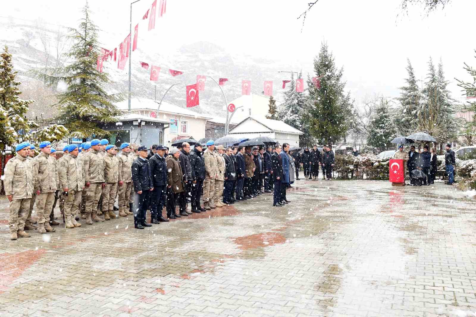 Çatak’ta 18 Mart Çanakkale Zaferi ve Şehitleri Anma Günü programı