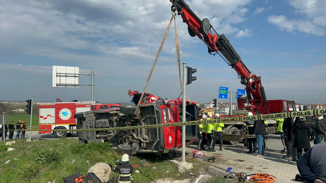 Büyük ihlal ortaya çıktı! Tekirdağ'da 5 kişinin öldüğü feci kaza kamerada