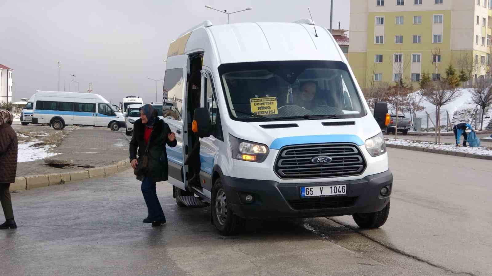 Van’da TOKİ’ler arası ücretsiz ring servisleri başladı