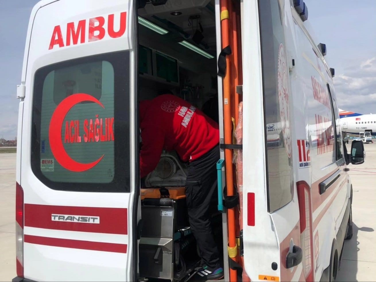 Van’da kalp hastası bebek için ambulans uçak havalandı