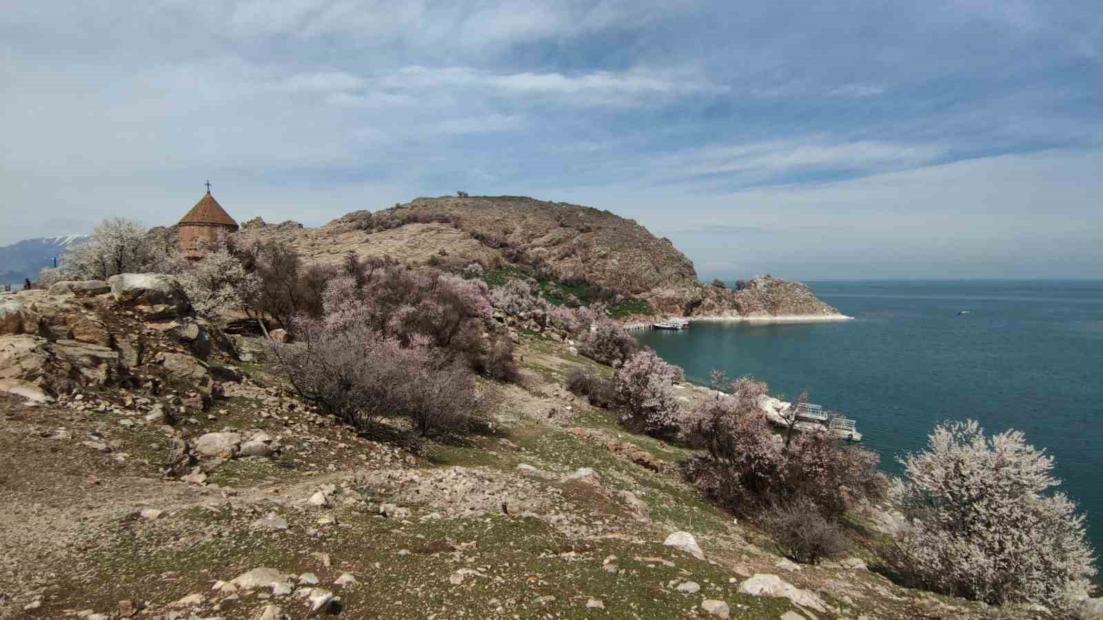 Akdamar Adası renk cümbüşüne büründü