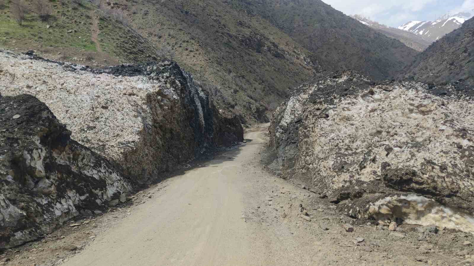 Van-Bahçesaray karayolu 113 gündür kapalı