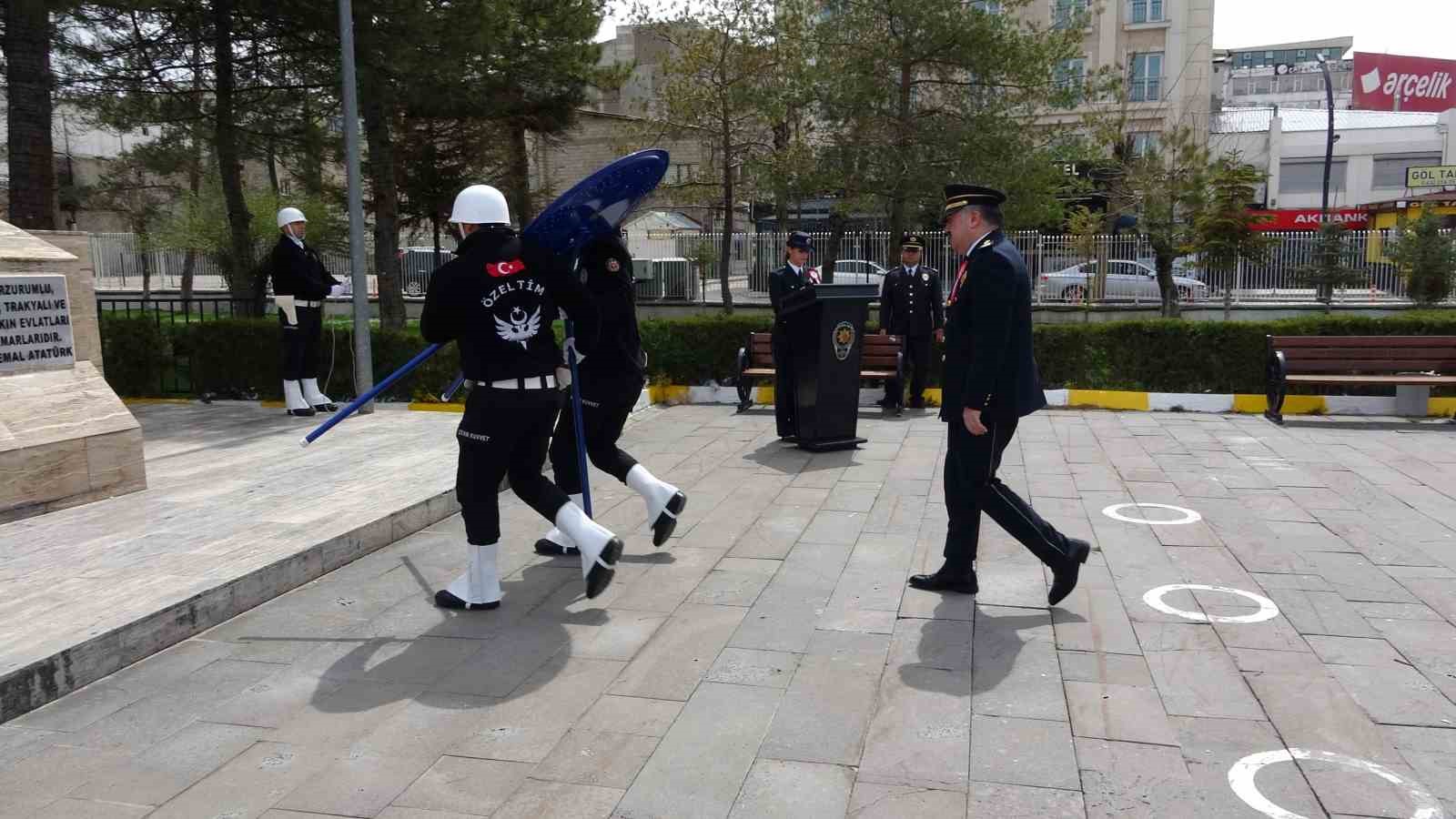 Van’da Türk Polis Teşkilatı’nın 179. kuruluş yıl dönümü kutlandı