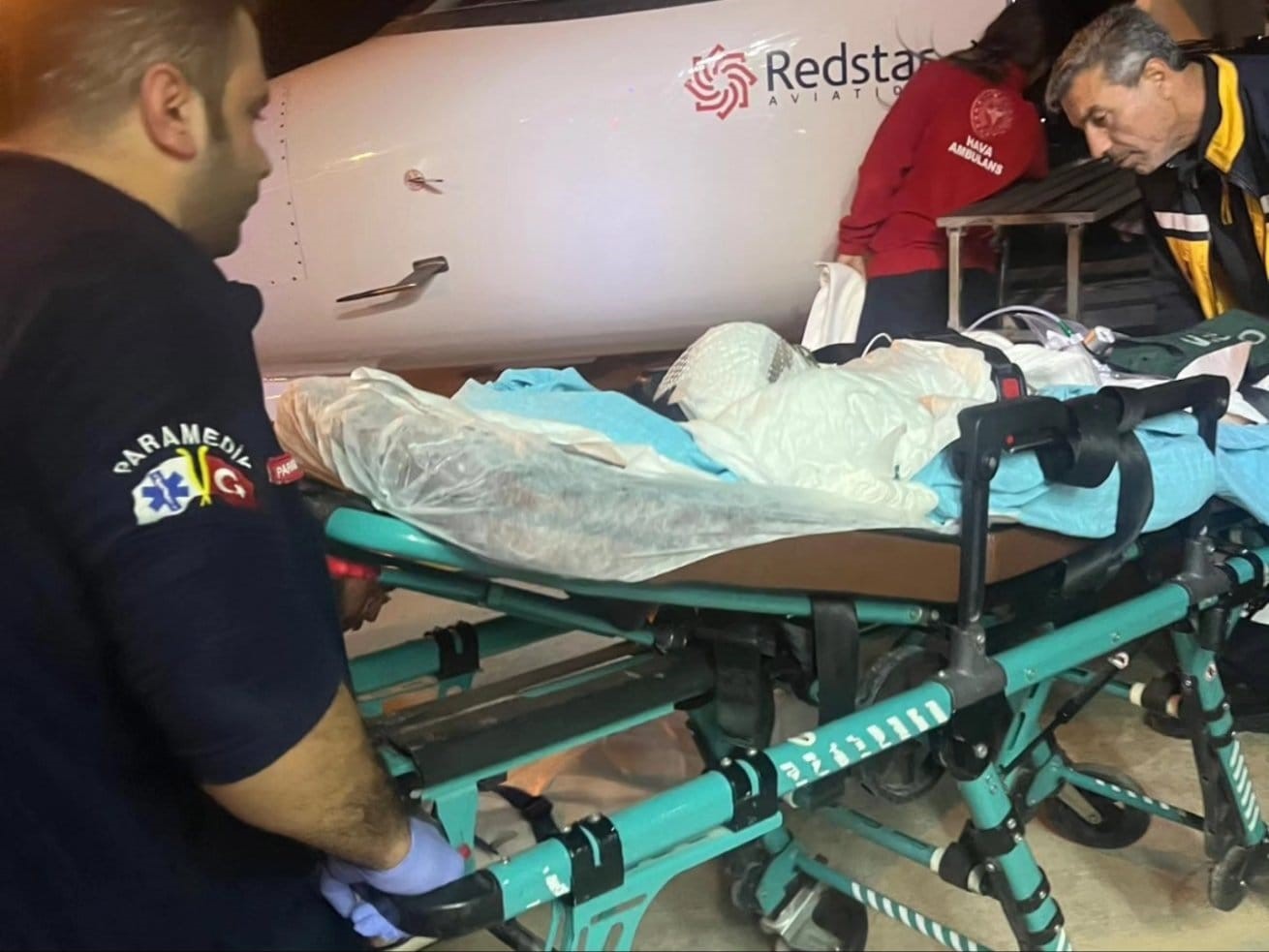 Van’da 6 yaşındaki çocuk hasta için ambulans uçak havalandı